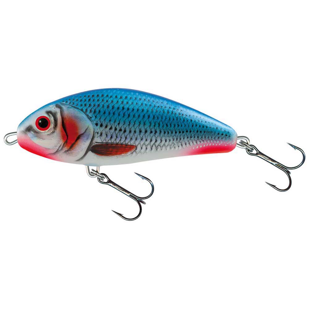 Купить Salmo QFA048 Fatso Sinking 100 Mm Многоцветный  Bleeding Blue Shad 7ft.ru в интернет магазине Семь Футов