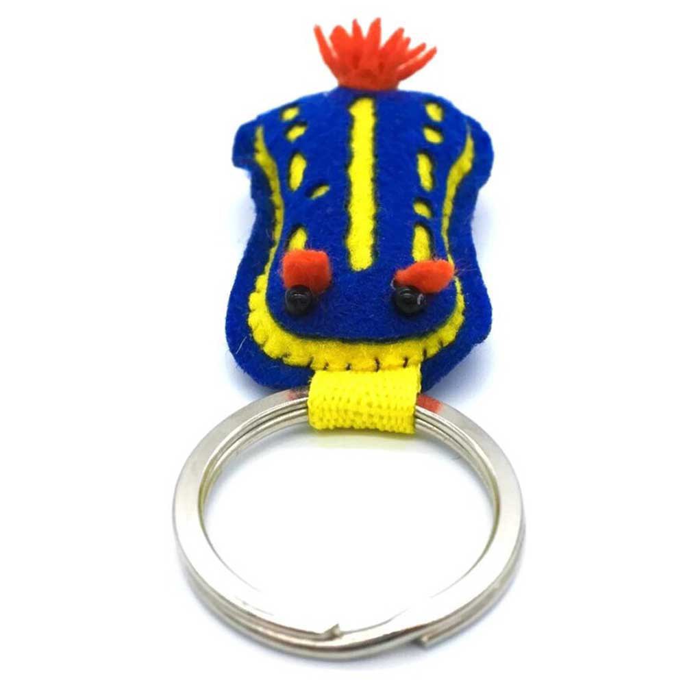 Купить Dive inspire KR-026 Bruno Кольцо для ключей Nudibranch Многоцветный Blue / Yellow / Orange 7ft.ru в интернет магазине Семь Футов