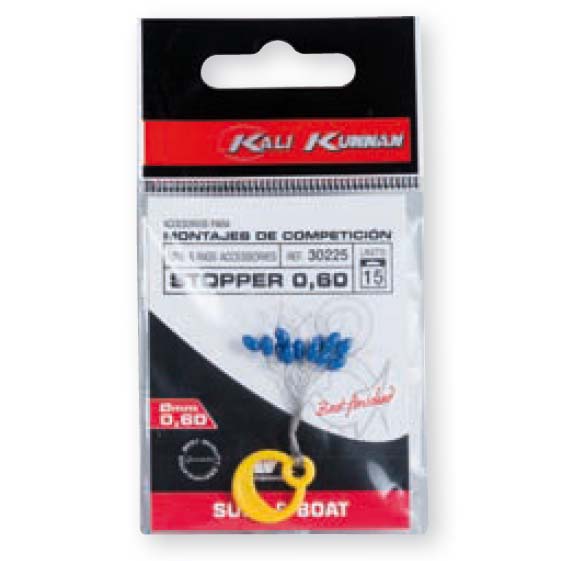 Купить Kali kunnan 30225 1502 Barrel Вертлюги Голубой  Blue (15 pcs) 0.60 mm  7ft.ru в интернет магазине Семь Футов