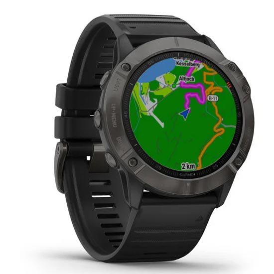 Купить Garmin 010-02157-11 Fenix 6X Pro Sapphire Часы Черный  DLC / Black 7ft.ru в интернет магазине Семь Футов