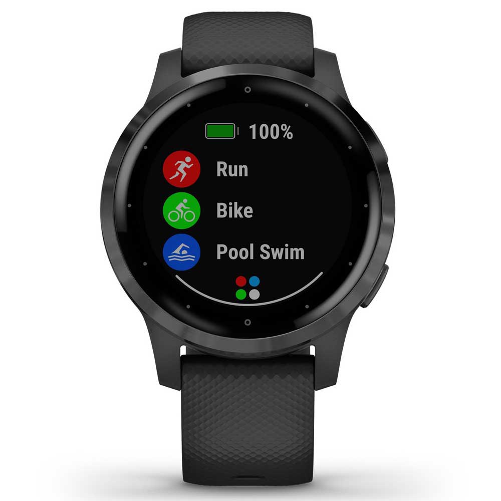 Купить Garmin 010-02172-12 Vivoactive 4S Часы Черный  Black 7ft.ru в интернет магазине Семь Футов