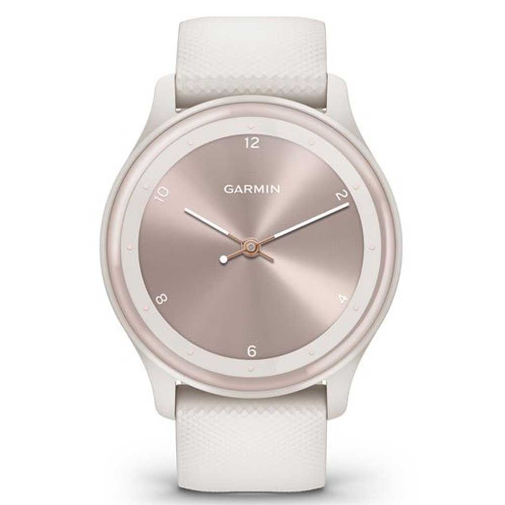 Купить Garmin 010-02566-01 Vívomove® Sport Часы Белая  White / Light Gold 7ft.ru в интернет магазине Семь Футов