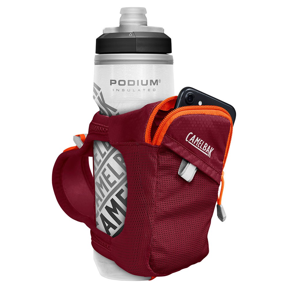 Купить Camelbak 2780.601000 Quick Grip Холод+Подиум Бутылка 600ml Красный Burgundy / Hot Coral 7ft.ru в интернет магазине Семь Футов