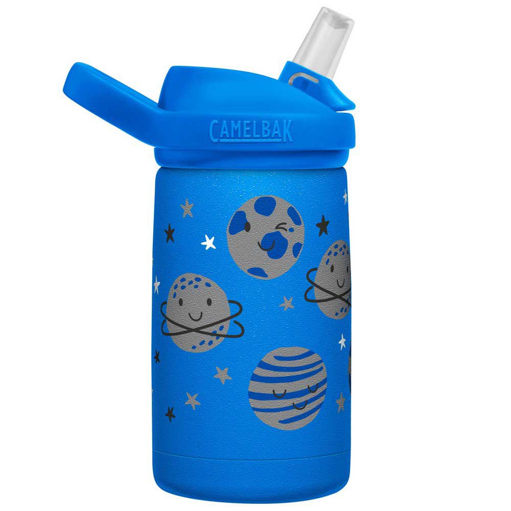 Купить Camelbak 2665401035 Eddy+ Kids бутылка 350ml Голубой  Space Smiles 7ft.ru в интернет магазине Семь Футов