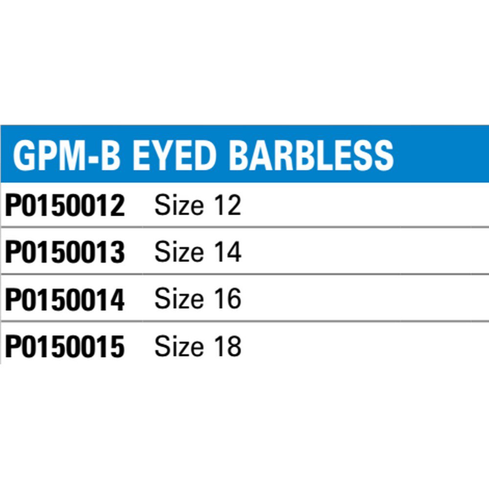 Купить Preston innovations P0150014 GPM-B Barbless Крючки С Одним Глазком Черный Black Nickel 16  7ft.ru в интернет магазине Семь Футов