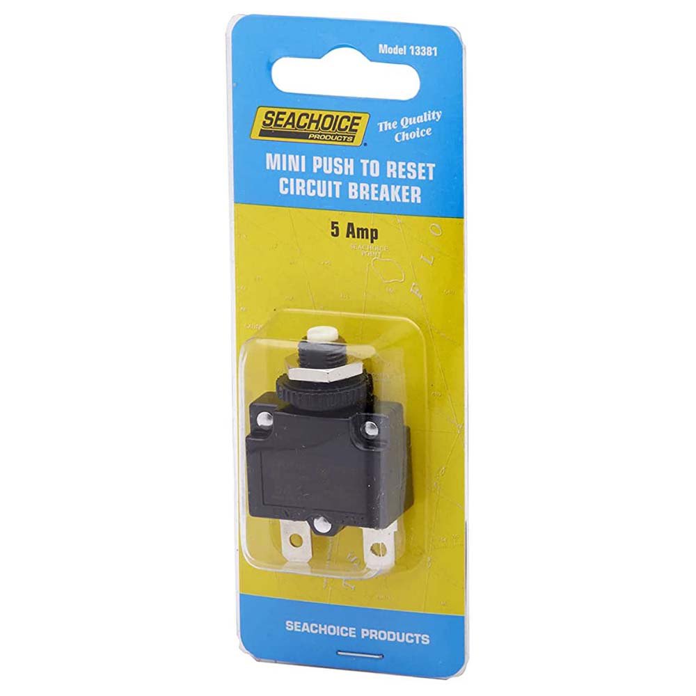 Купить Seachoice 50-13391 Mini Автоматический выключатель Черный Black 10 A  7ft.ru в интернет магазине Семь Футов