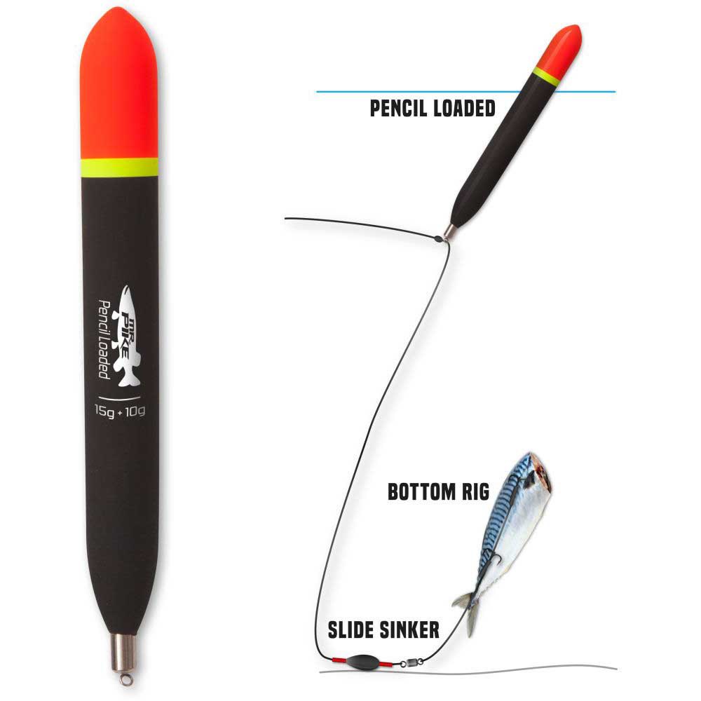 Купить Quantum fishing 5243001 Mr Pike Pencil Loaded Плавать Черный Black 8 / 12 g  7ft.ru в интернет магазине Семь Футов