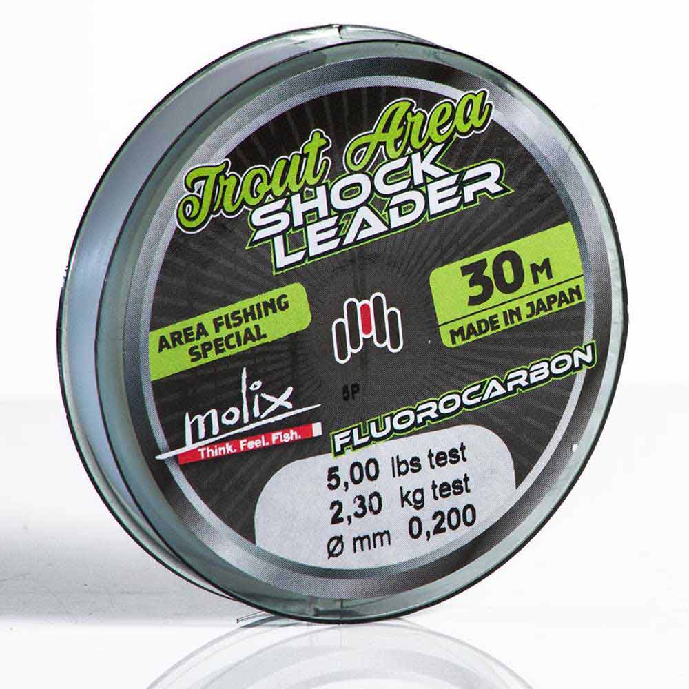 Купить Molix MTFC-4 Trout Area Shock Leader Fluorocarbon 30 M Серый Grey 0.160 mm  7ft.ru в интернет магазине Семь Футов