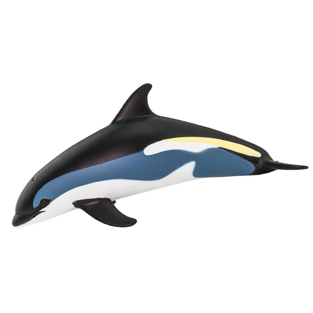 Купить Safari ltd S100366 Atlantic White-Sided Dolphin Фигура Черный Black / Grey / White From 3 Years  7ft.ru в интернет магазине Семь Футов