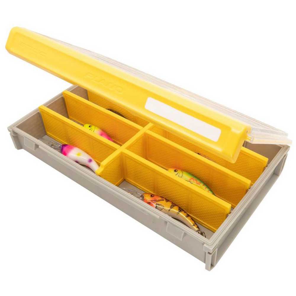 Купить Plano 1561204 Edge Flex Коробка Для Приманок 3700 Желтый Yellow / Grey 7ft.ru в интернет магазине Семь Футов