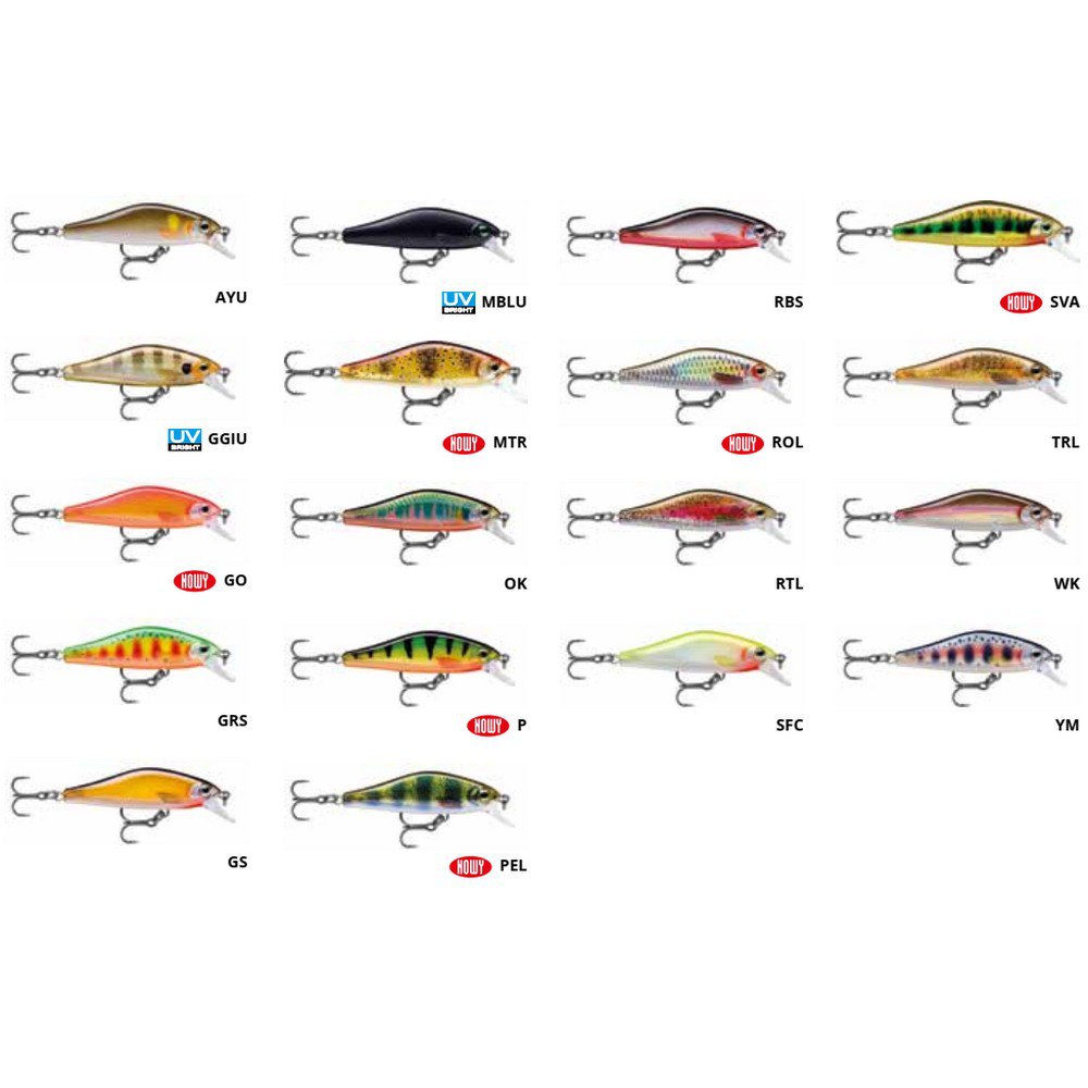 Купить Rapala RA5822229 Shadow Rap Solid Shad Пескарь 50 mm 5.5g Многоцветный ROL 7ft.ru в интернет магазине Семь Футов