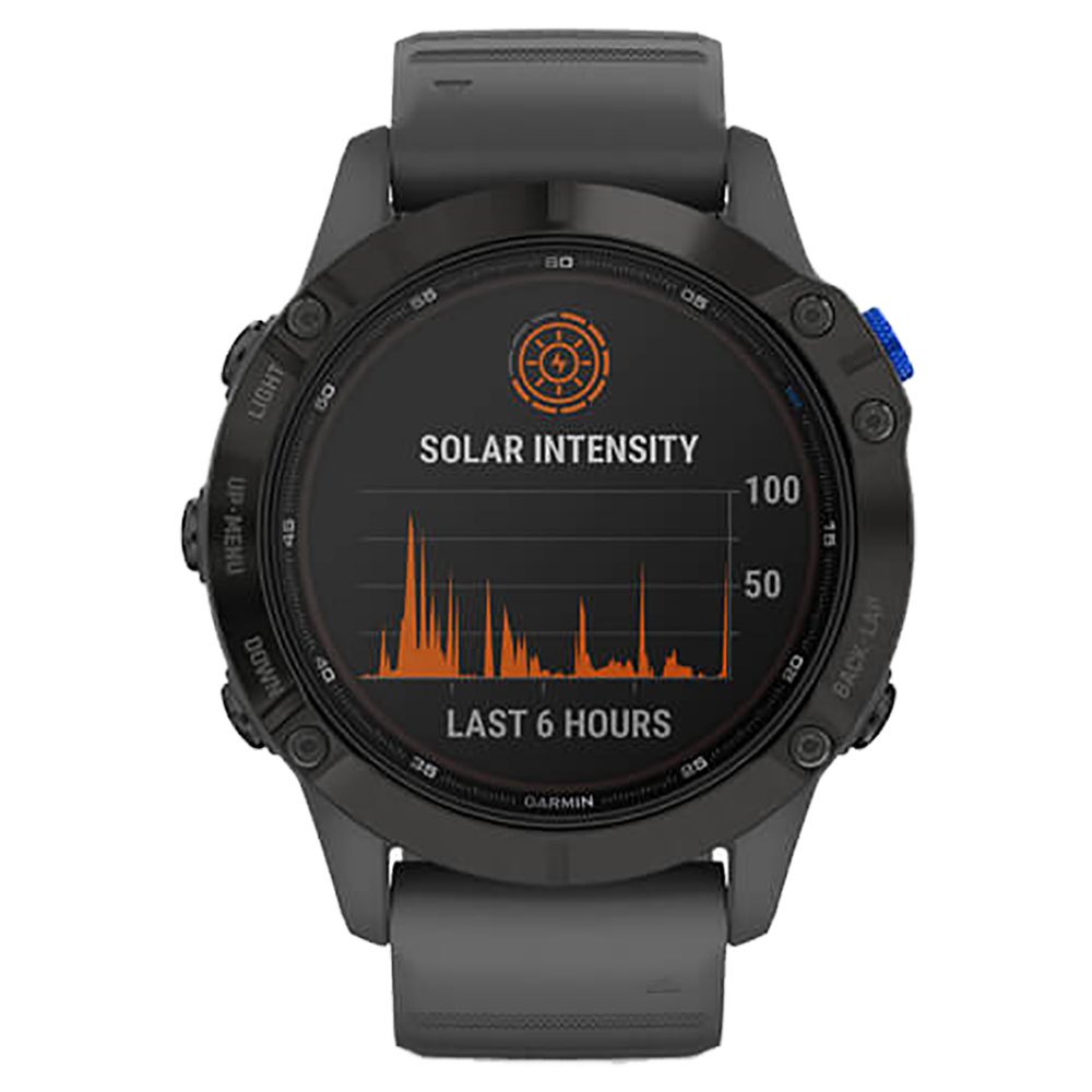 Купить Garmin 010-02410-11 Fenix 6 Pro Solar Часы Черный  Black / Grey 7ft.ru в интернет магазине Семь Футов