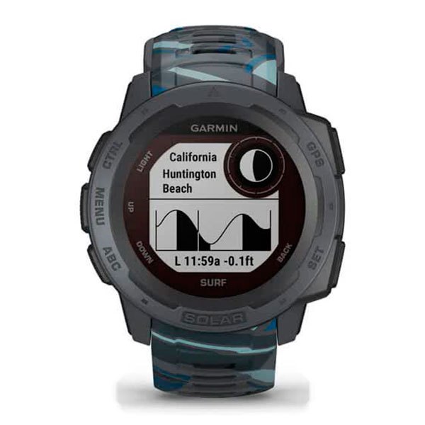 Купить Garmin 010-02293-07 Instinct Solar Часы Серый  Surf Pipeline 7ft.ru в интернет магазине Семь Футов