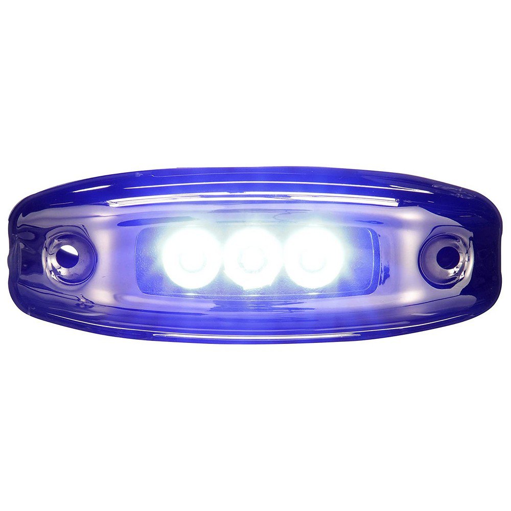 Купить Seachoice 50-03621 Dragon Подводный синий светодиодный свет Черный Silver 5500 Lumens  7ft.ru в интернет магазине Семь Футов