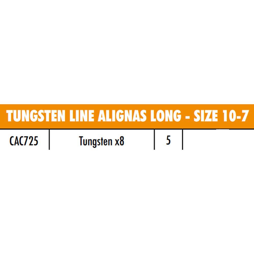 Купить Fox international CAC725 Edges Вольфрамовая линия Alignas Long Красный Black 10-7  7ft.ru в интернет магазине Семь Футов