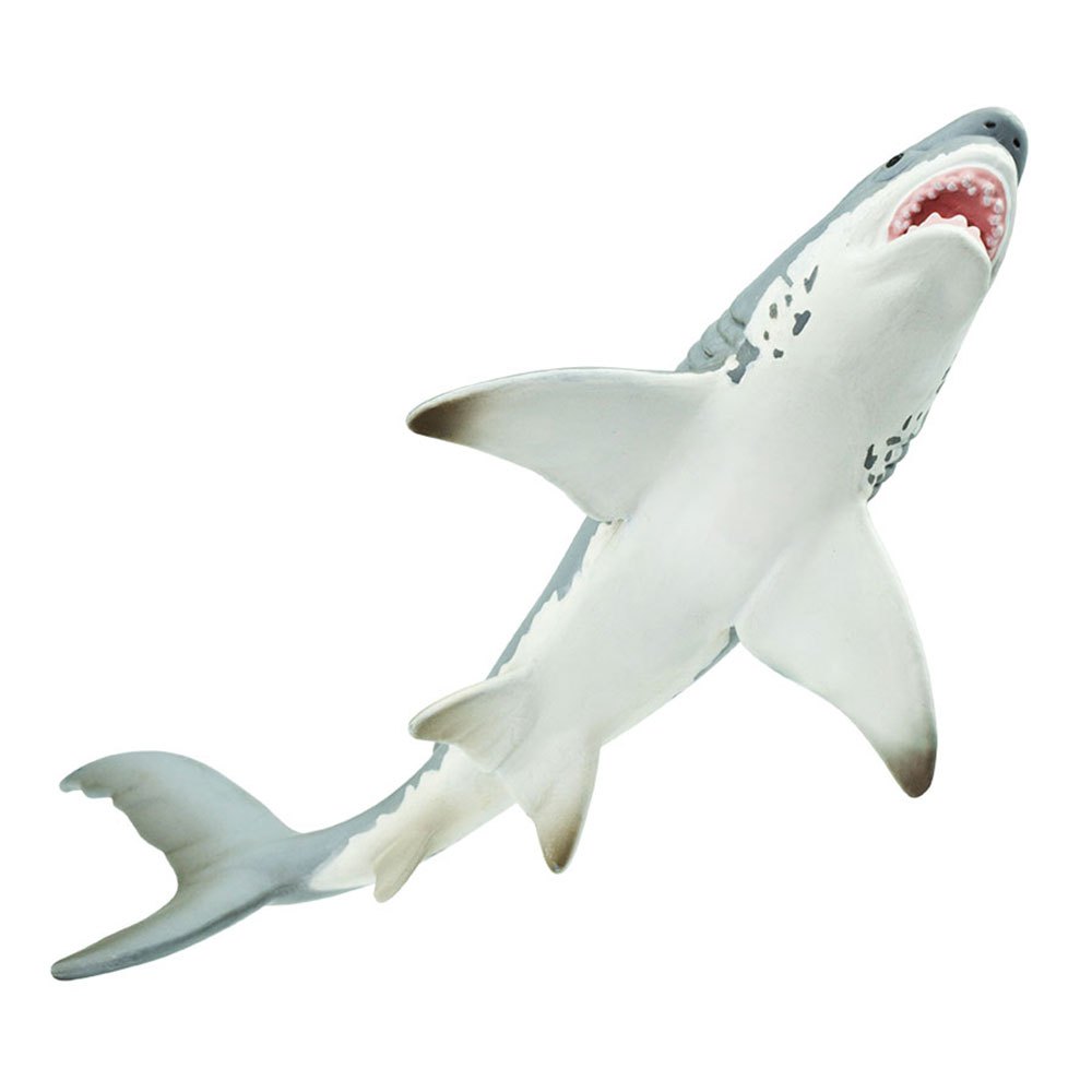 Купить Safari ltd S275029 Great White Shark 3 Фигура Серый  Grey From 3 Years  7ft.ru в интернет магазине Семь Футов