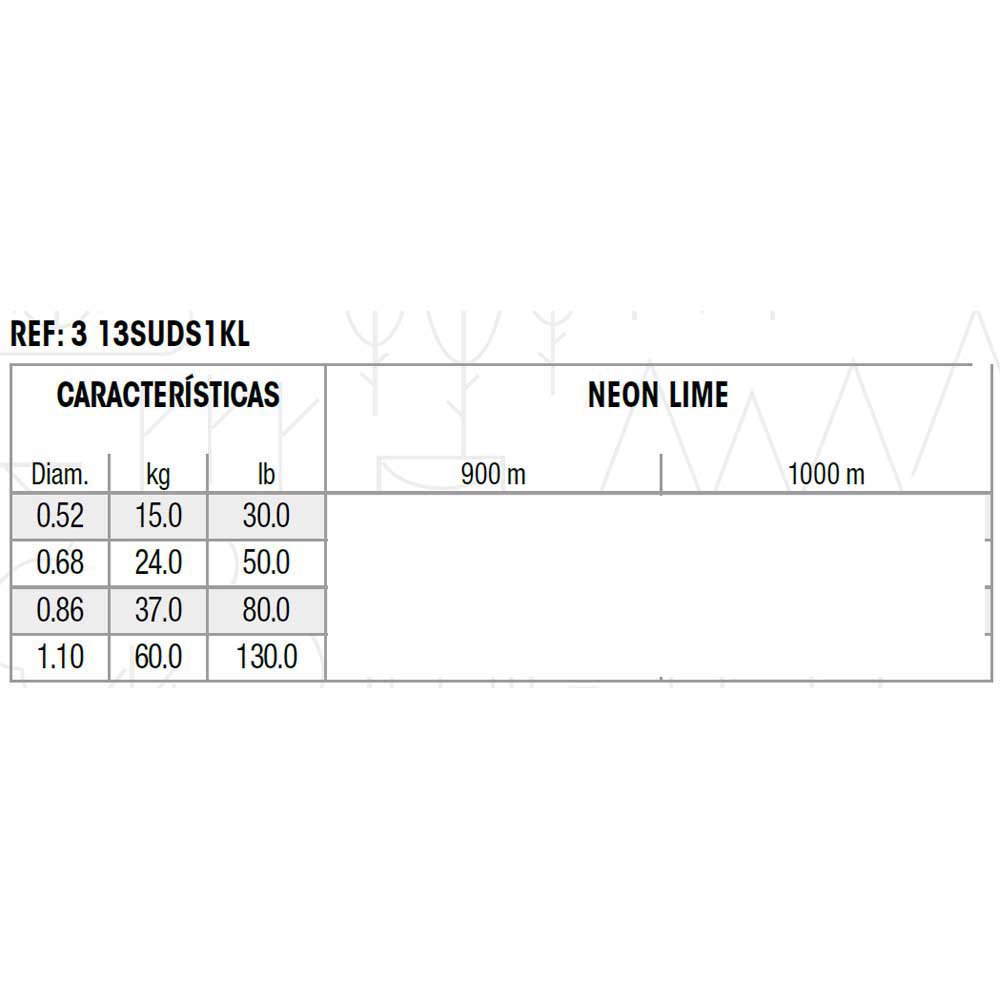 Купить Sufix 13SUDS1KL0860MAF4K Key Lime IGFA 1000 M Линия Зеленый  Green 0.860 mm  7ft.ru в интернет магазине Семь Футов