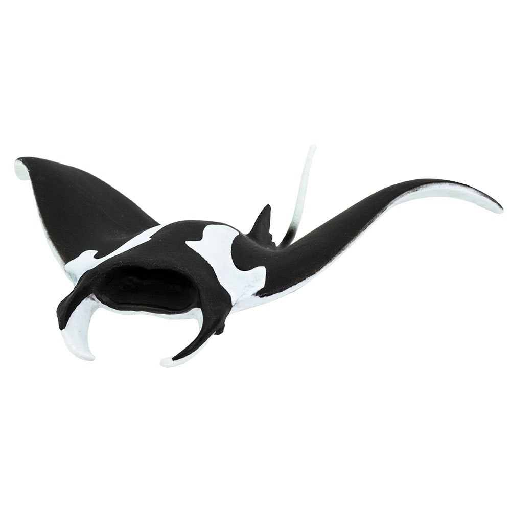 Купить Safari ltd S100096 Manta Ray Sea Life Фигура Черный  Black / White From 3 Years  7ft.ru в интернет магазине Семь Футов