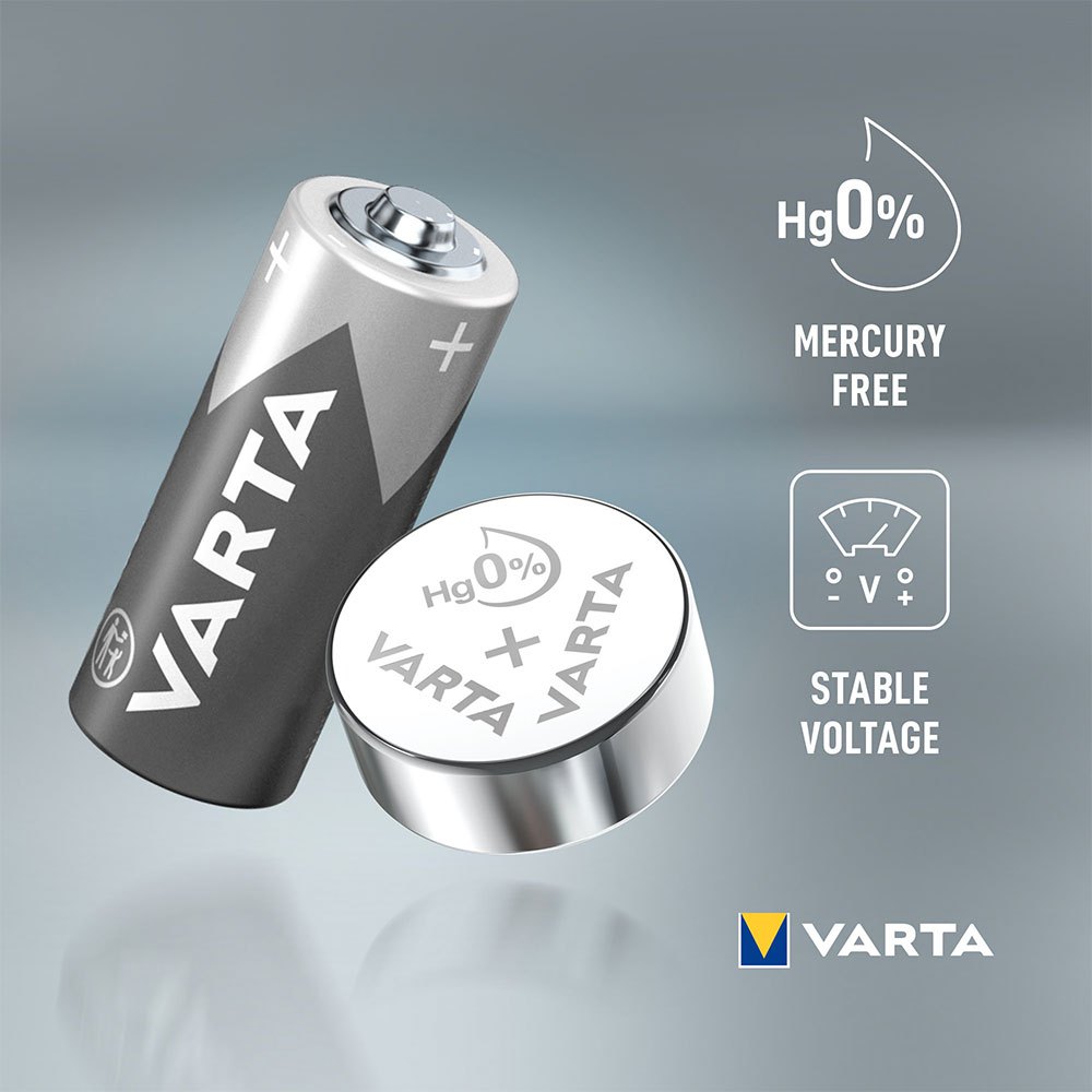 Купить Varta 38913 1 Chron V 357 Аккумуляторы с высоким разрядом Серебристый Silver 7ft.ru в интернет магазине Семь Футов