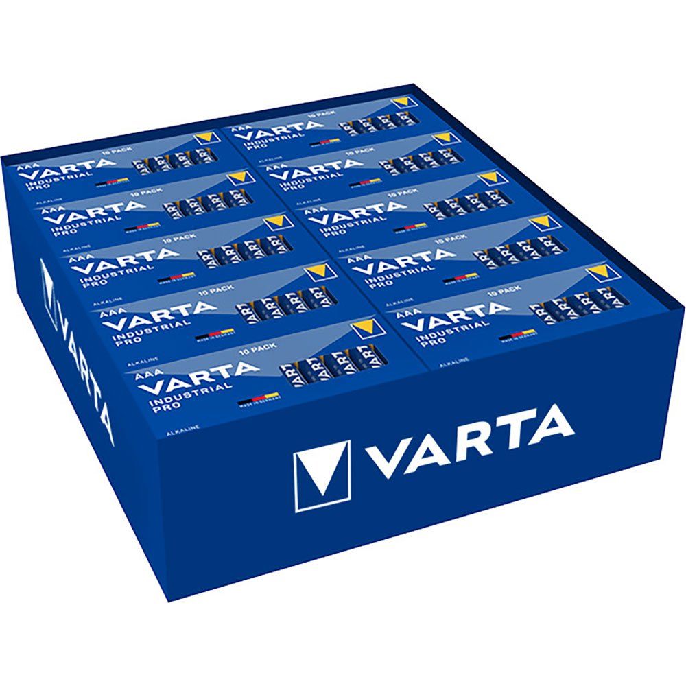 Купить Varta 38596 AAA LR03 Щелочные батареи 10 единицы Голубой Blue 7ft.ru в интернет магазине Семь Футов