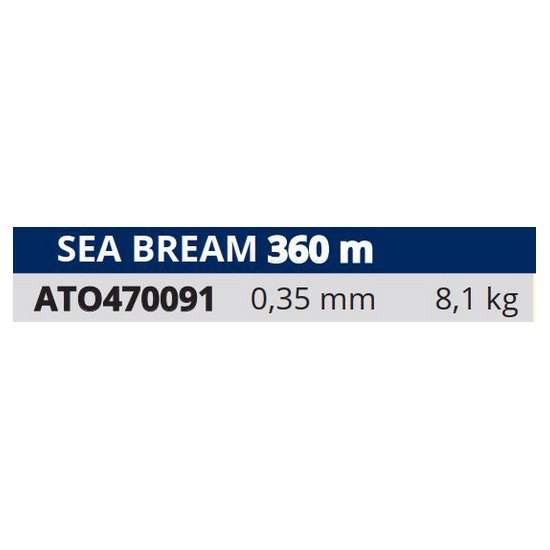 Купить Tortue ATO470091 Sea Bream Мононить 360 M Розовый  Pink 0.350 mm  7ft.ru в интернет магазине Семь Футов