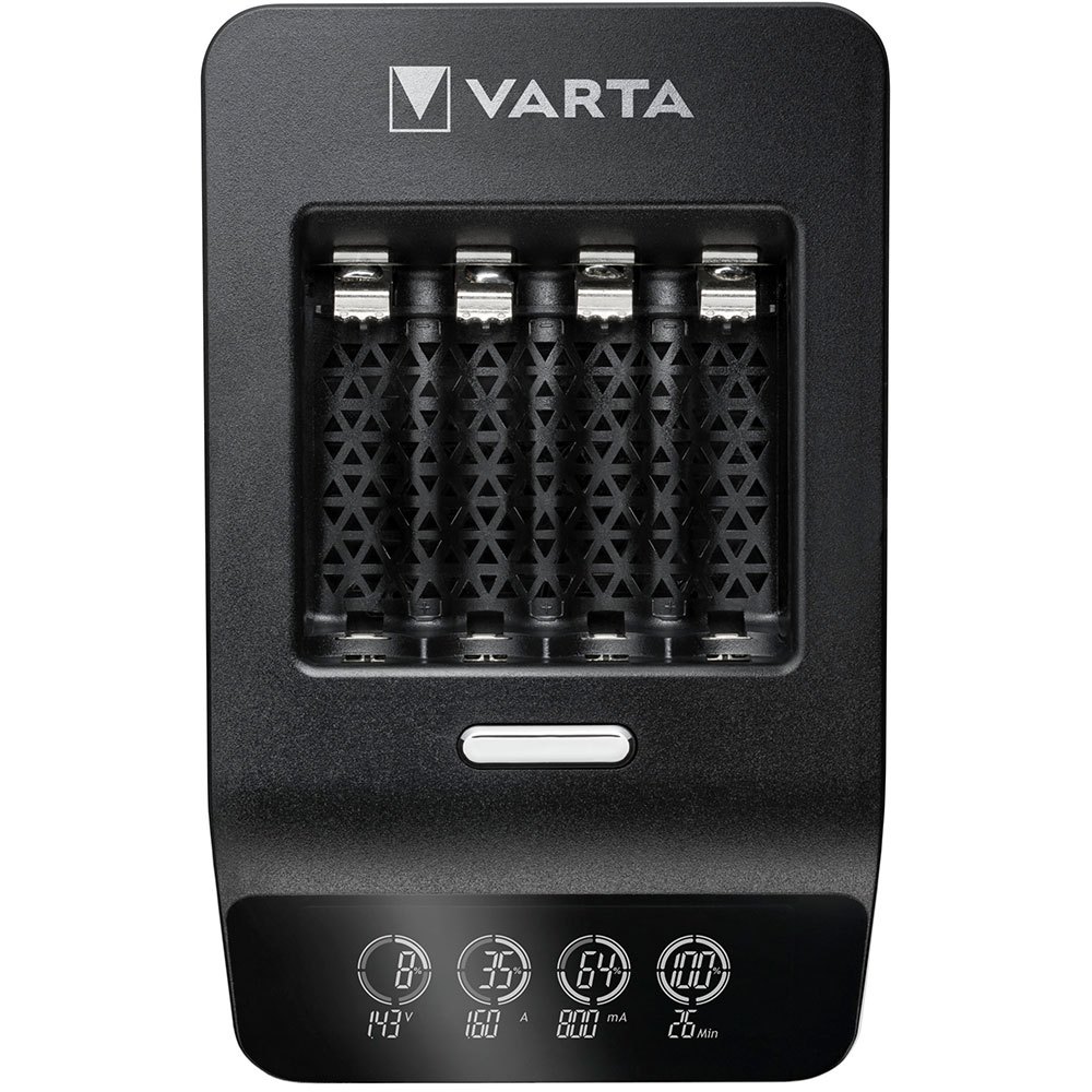 Купить Varta 57685101441 Сверхбыстрое зарядное устройство с ЖК-дисплеем 2100mAh AA12V 4 2100mAh AA12V Черный Black / Silver 7ft.ru в интернет магазине Семь Футов