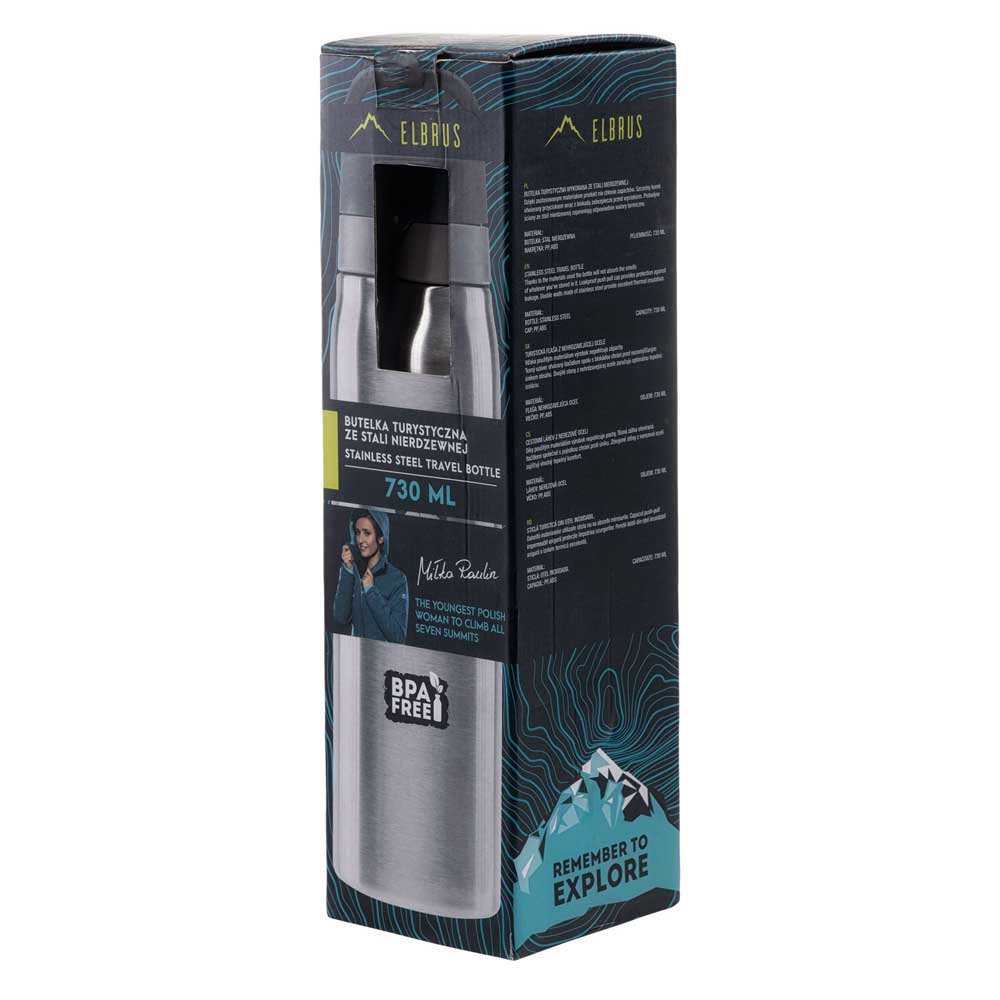 Купить Elbrus 7465-SILVER/TEAL-730ML Vacos 730ml бутылка Серебристый Silver / Teal 7ft.ru в интернет магазине Семь Футов