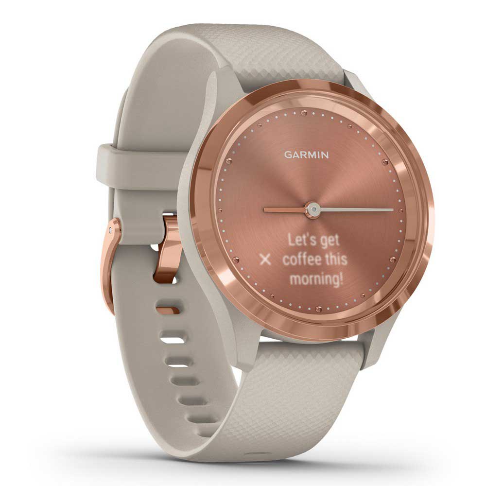 Купить Garmin 010-02238-02 Vivomove 3S Sport Часы Белая  Rose Gold / Tundra 7ft.ru в интернет магазине Семь Футов