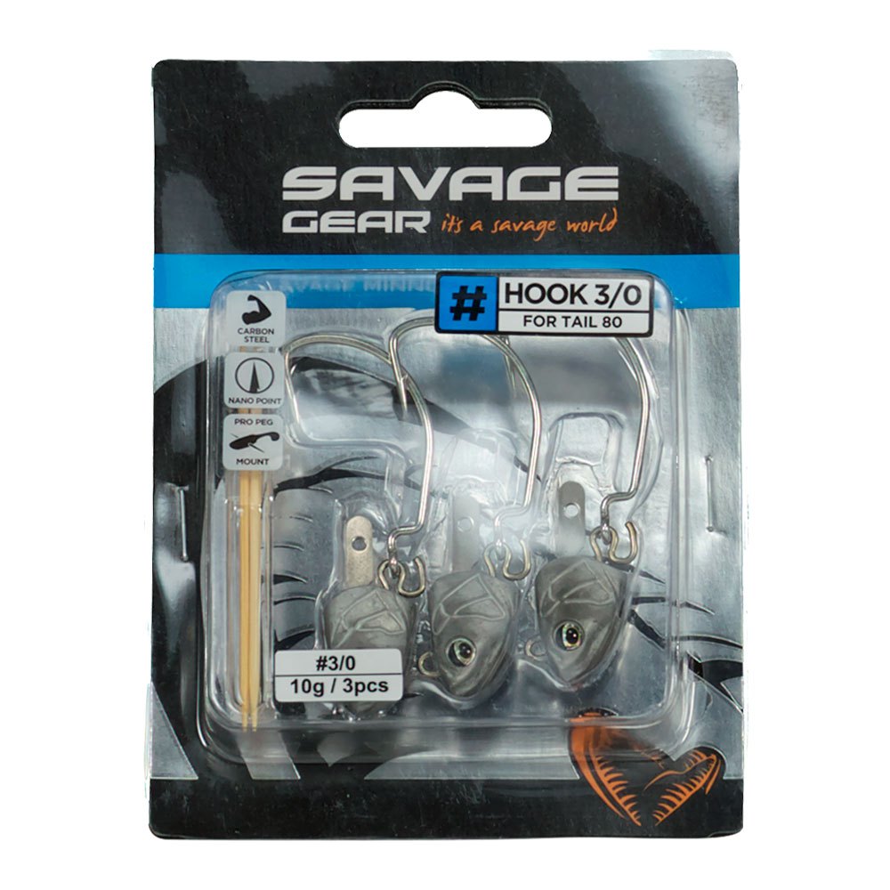 Купить Джиг-головка Savage Gear Savage Minnow WL TAIL80 72452 10гр 80мм крючок номер 3/0 цвет Neutral 3шт/уп 7ft.ru в интернет магазине Семь Футов