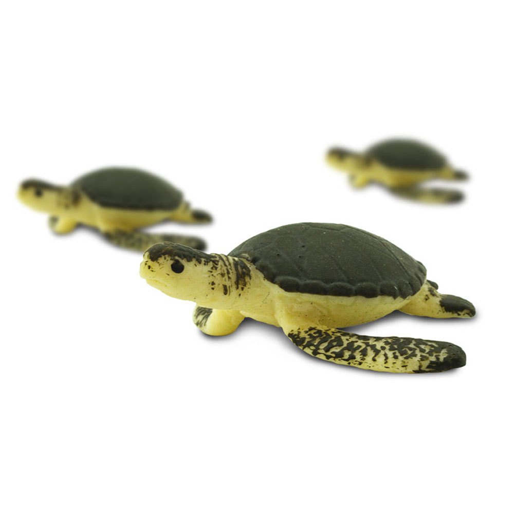 Купить Safari ltd S345322 Sea Turtles Good Luck Minis Фигура Зеленый Olive Green / Yellow From 3 Years  7ft.ru в интернет магазине Семь Футов