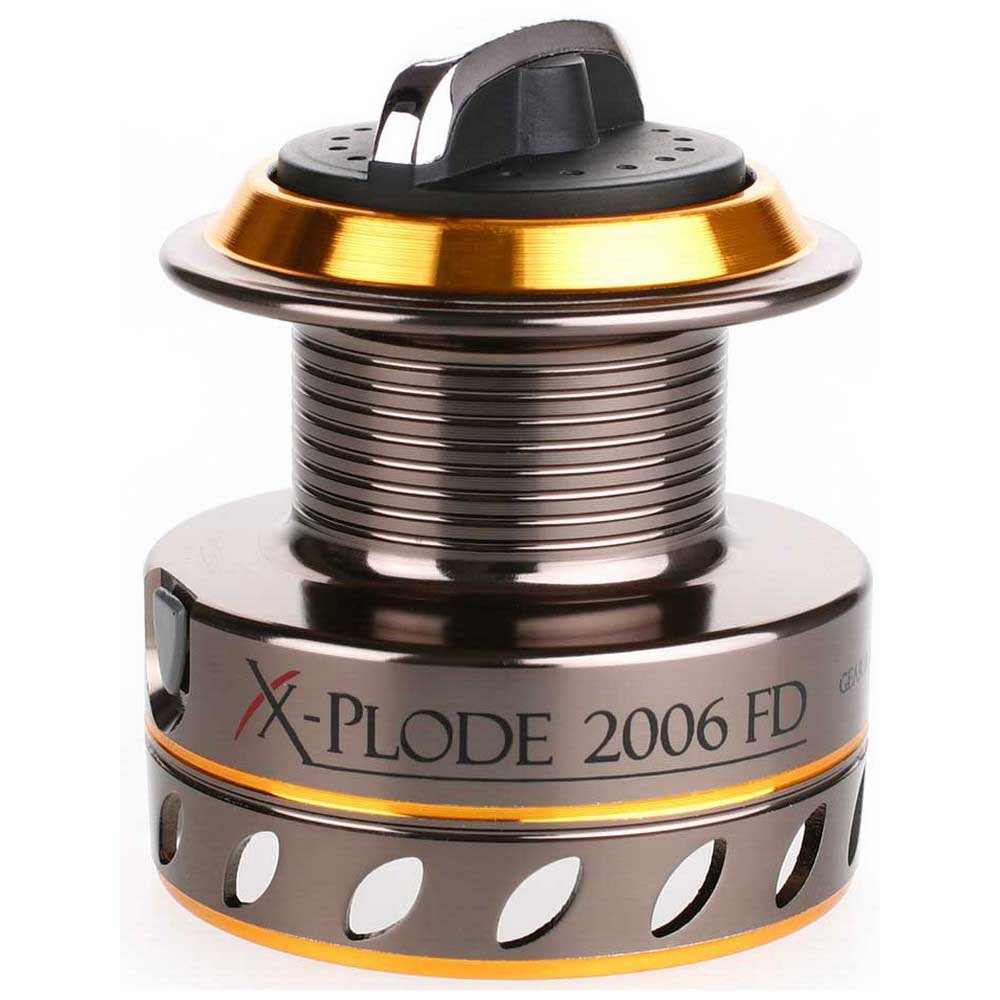Купить Mikado KDA0352-4006FD X-Plode II FD Спиннинговая Катушка Черный Black / Gold 4000  7ft.ru в интернет магазине Семь Футов