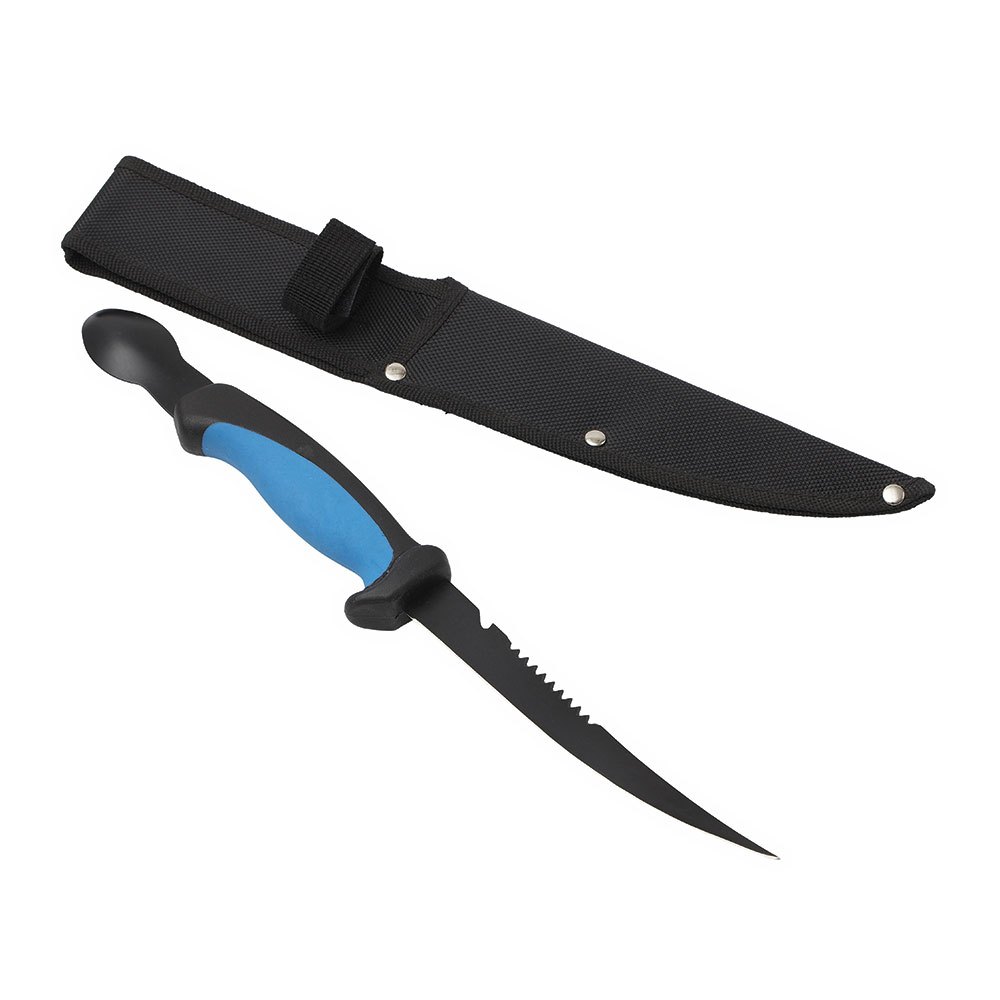 Купить Kinetic G236-219-068 Нож для чистки рыбы Голубой Blue / Black 16 cm  7ft.ru в интернет магазине Семь Футов