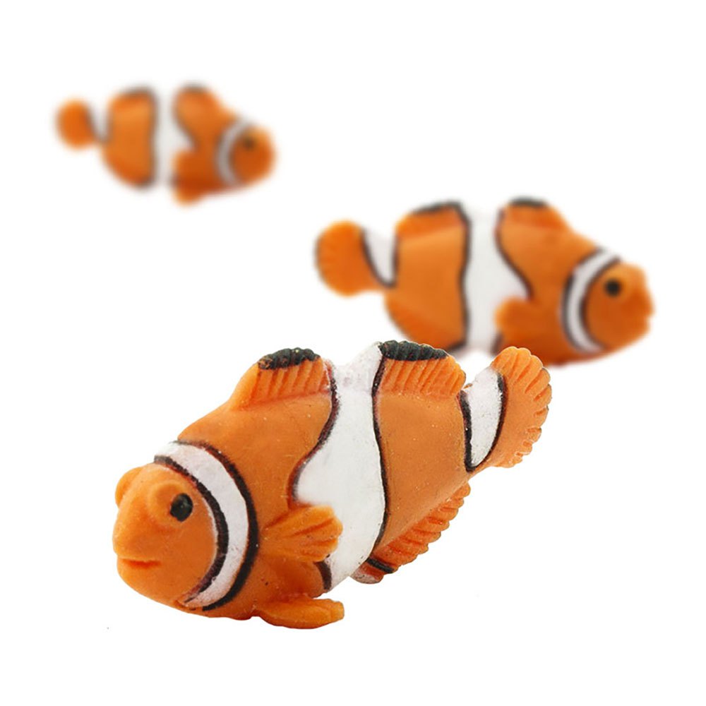 Купить Safari ltd S341422 Clownfish Good Luck Minis Фигура Белая Orange / White From 3 Years  7ft.ru в интернет магазине Семь Футов