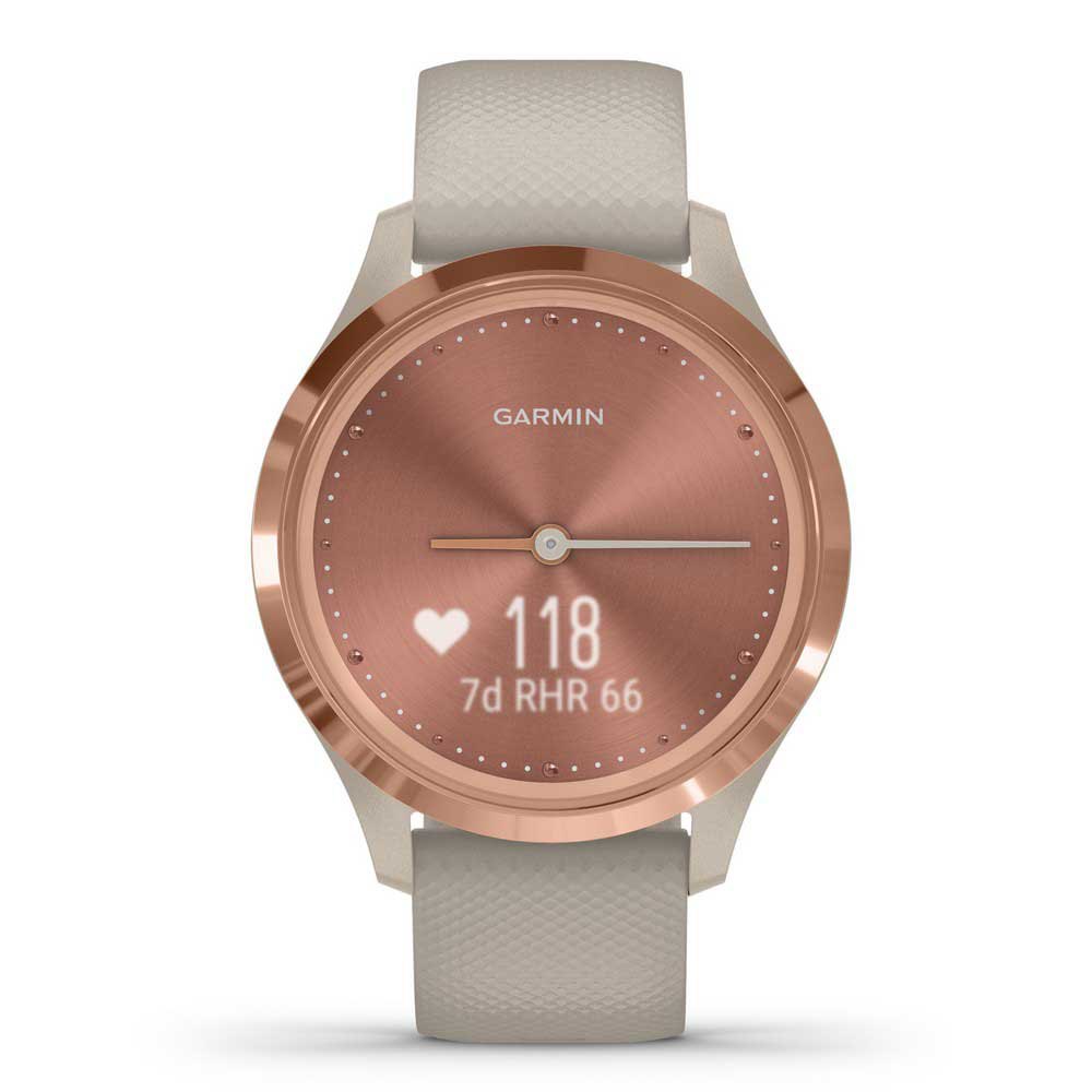 Купить Garmin 010-02238-02 Vivomove 3S Sport Часы Белая  Rose Gold / Tundra 7ft.ru в интернет магазине Семь Футов