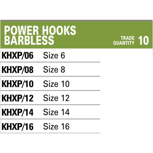 Купить Korum KHXP/06 Xpert Power Barbless Крючки С Одним Глазком Черный Black Nickel 6 | Семь футов в интернет магазине Семь Футов