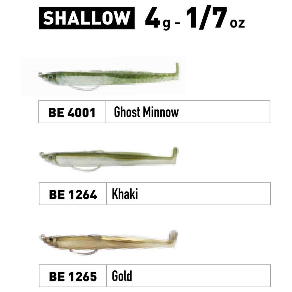 Купить Fiiish BE1265 Black Eel Combo Shallow Мягкая приманка 110 Mm 4g Зеленый Gold 7ft.ru в интернет магазине Семь Футов