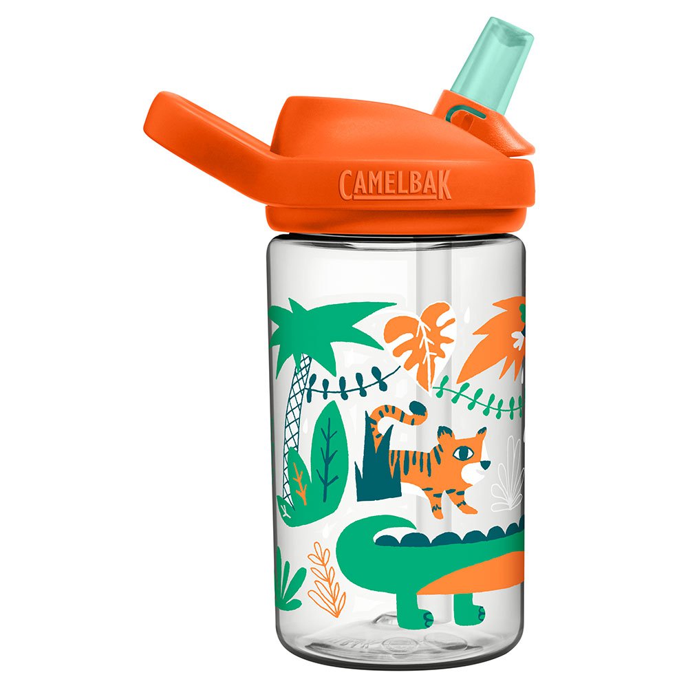 Купить Camelbak 2472.105041 Eddy+ 400ml Детская бутылка для воды Оранжевый Jungle Animals 7ft.ru в интернет магазине Семь Футов