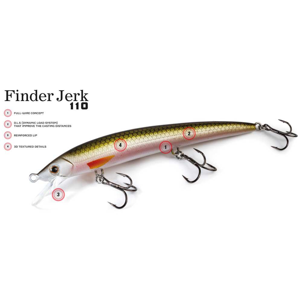 Купить Molix FJ110-200 Finder Jerk 110 Mm 9.5g Многоцветный  200 7ft.ru в интернет магазине Семь Футов