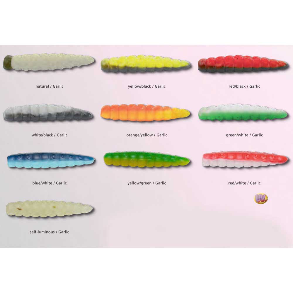 Купить Magic trout 3278003 B-Maggot 42 Mm Многоцветный  Garlic / Red / Black 7ft.ru в интернет магазине Семь Футов