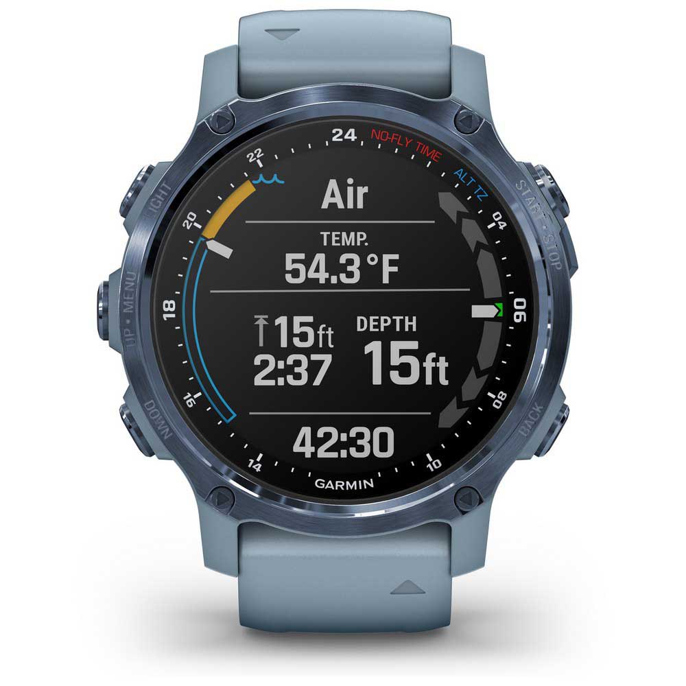 Купить Garmin 010-02403-07 Descent MK2S Компьютер Голубой  Blue 7ft.ru в интернет магазине Семь Футов