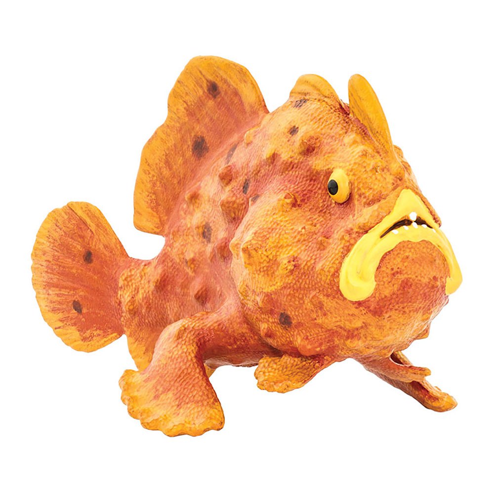 Купить Safari ltd S100070 Frogfish Фигура Оранжевый  Orange From 3 Years  7ft.ru в интернет магазине Семь Футов