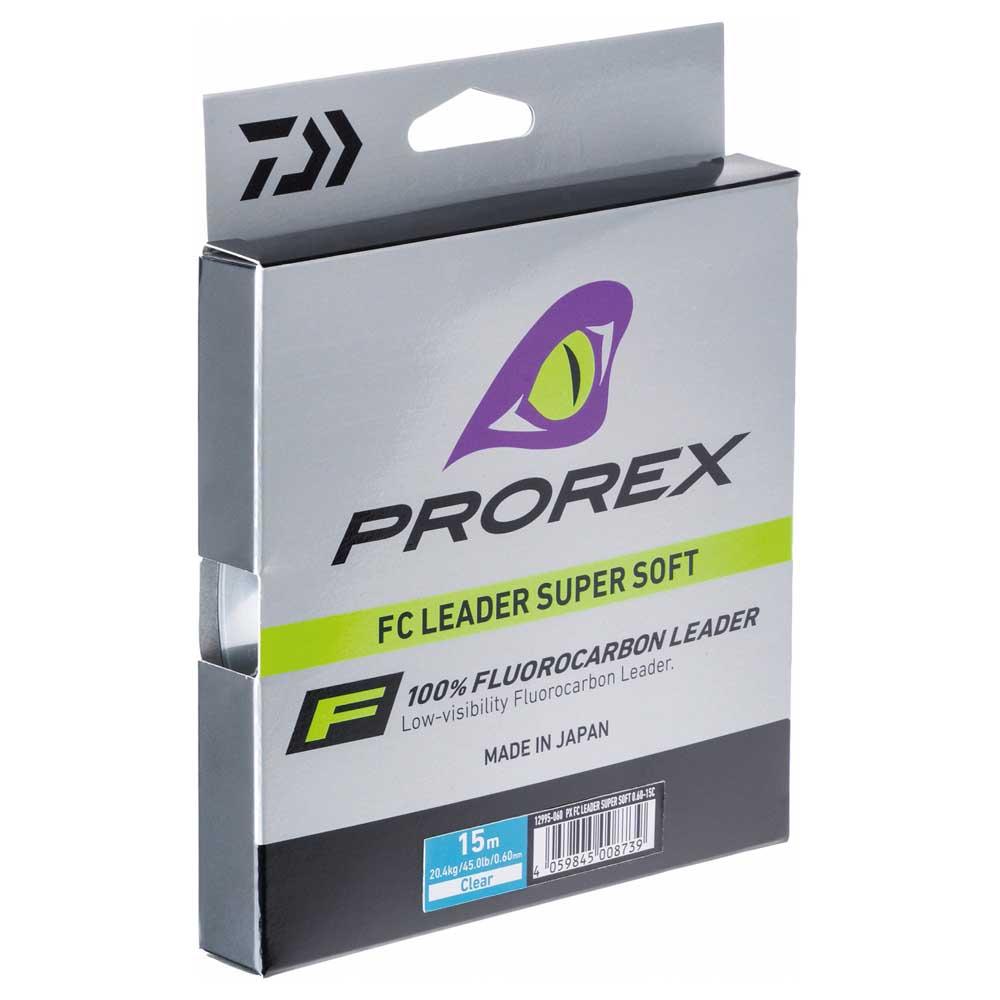 Купить Daiwa 12995140 Prorex Fluorocarbon Super Soft 150 M Бесцветный Clear 0.400 mm  7ft.ru в интернет магазине Семь Футов