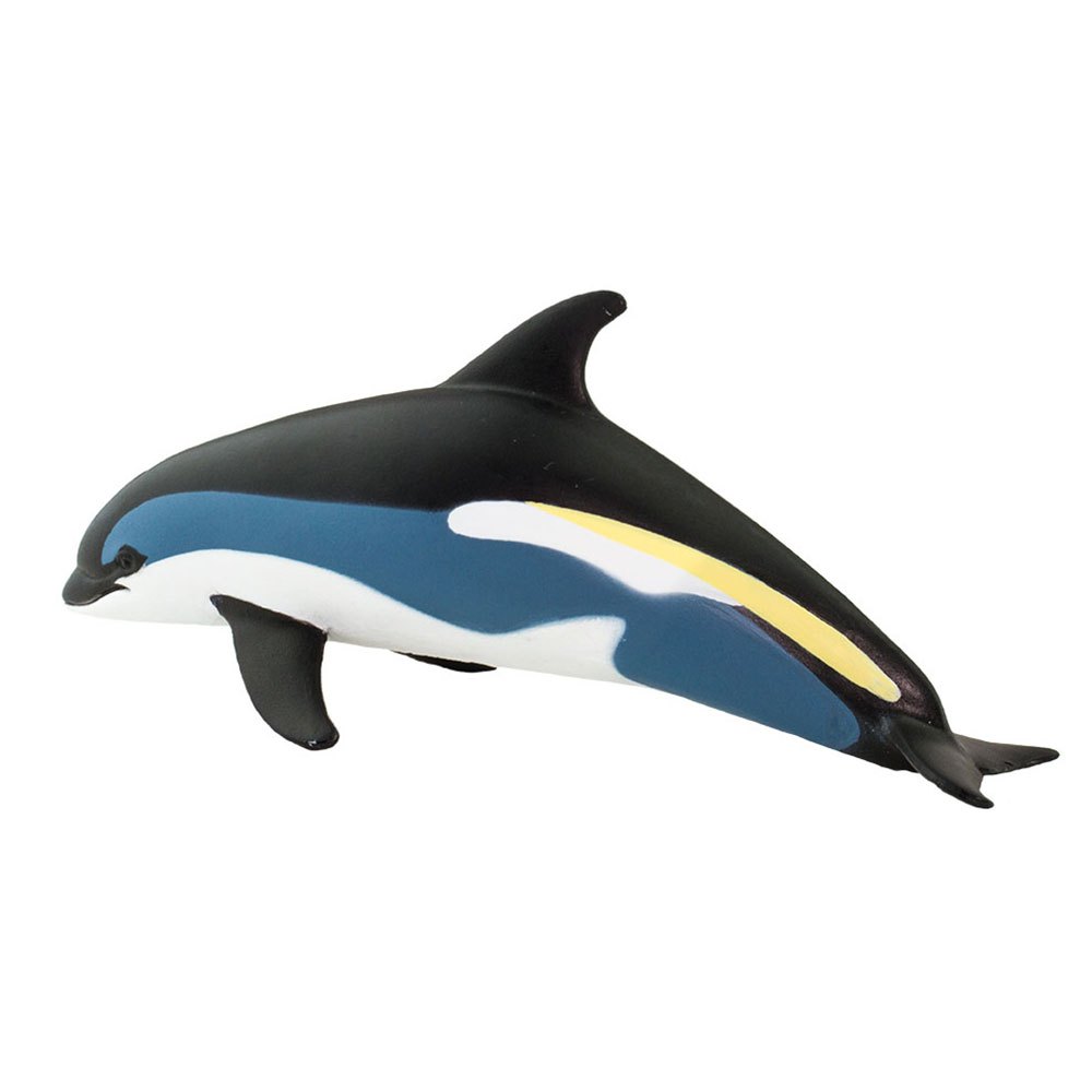 Купить Safari ltd S100366 Atlantic White-Sided Dolphin Фигура Черный Black / Grey / White From 3 Years  7ft.ru в интернет магазине Семь Футов