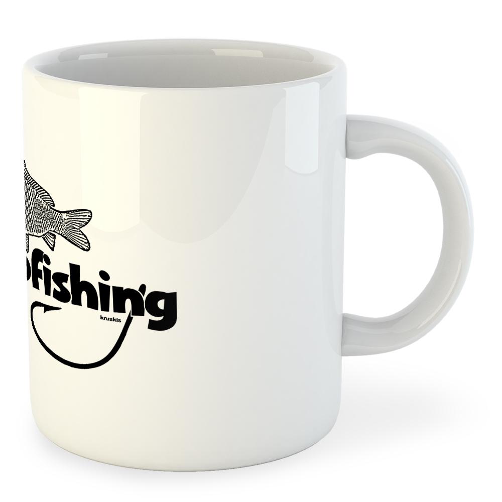 Купить Kruskis 42611K038 Carpfishing Кружка 325ml Белая  White 325 ml (11 oz)  7ft.ru в интернет магазине Семь Футов