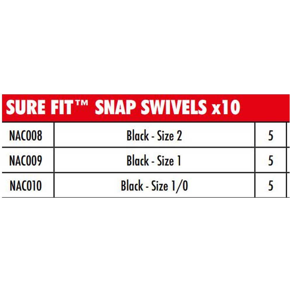 Купить Fox rage NAC009 Surefit Snap Поворотный Серебристый Black Nickel 1  7ft.ru в интернет магазине Семь Футов