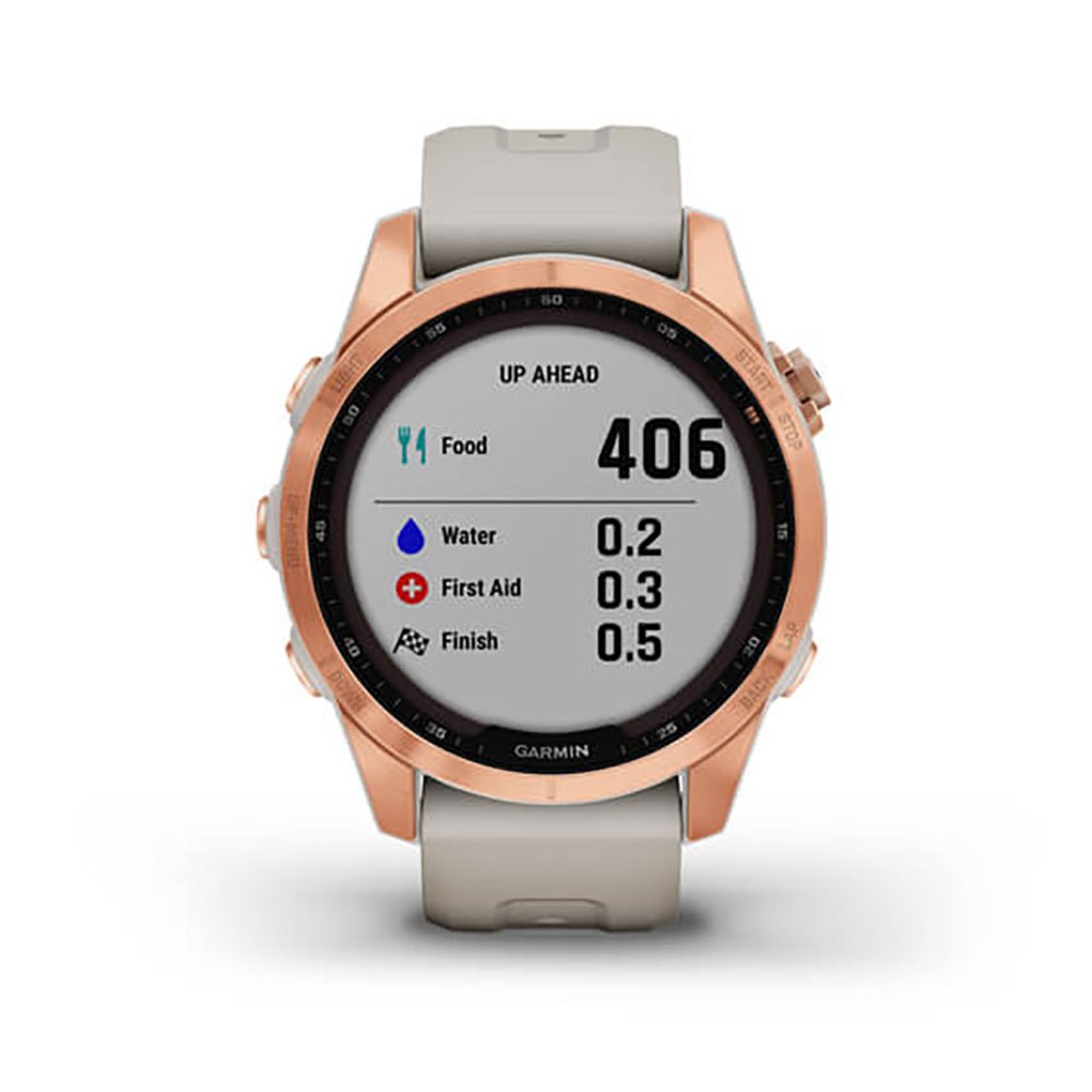 Купить Garmin 010-02539-11 Fenix 7S Solar Часы Бежевый  Rose Gold / Light Sand 7ft.ru в интернет магазине Семь Футов