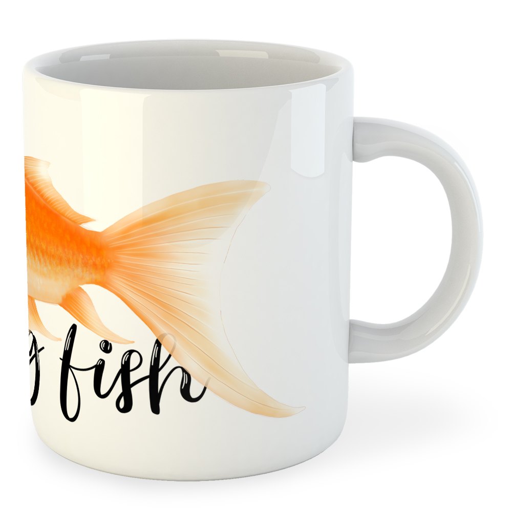 Купить Kruskis 42611K190 Flying Fish Кружка 325ml Оранжевый White 325 ml (11 oz)  7ft.ru в интернет магазине Семь Футов