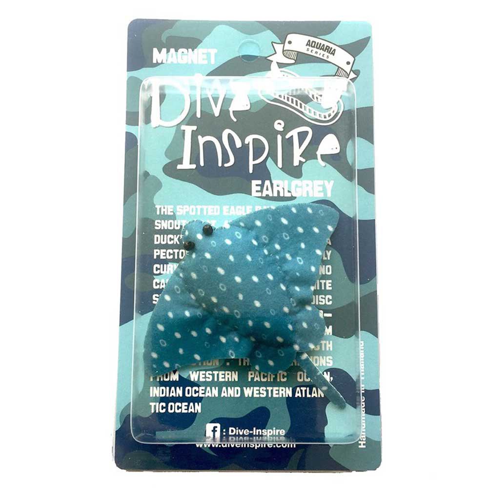 Купить Dive inspire MN-015 Earlgrey Магнит Орлиного ската Голубой Blue / White 7ft.ru в интернет магазине Семь Футов