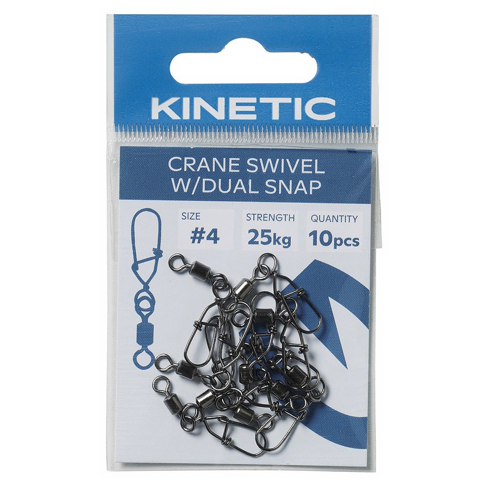 Купить Kinetic F615-007-016 Crane Dual Защелкивающийся шарнир 10 единицы Черный Black 6  7ft.ru в интернет магазине Семь Футов