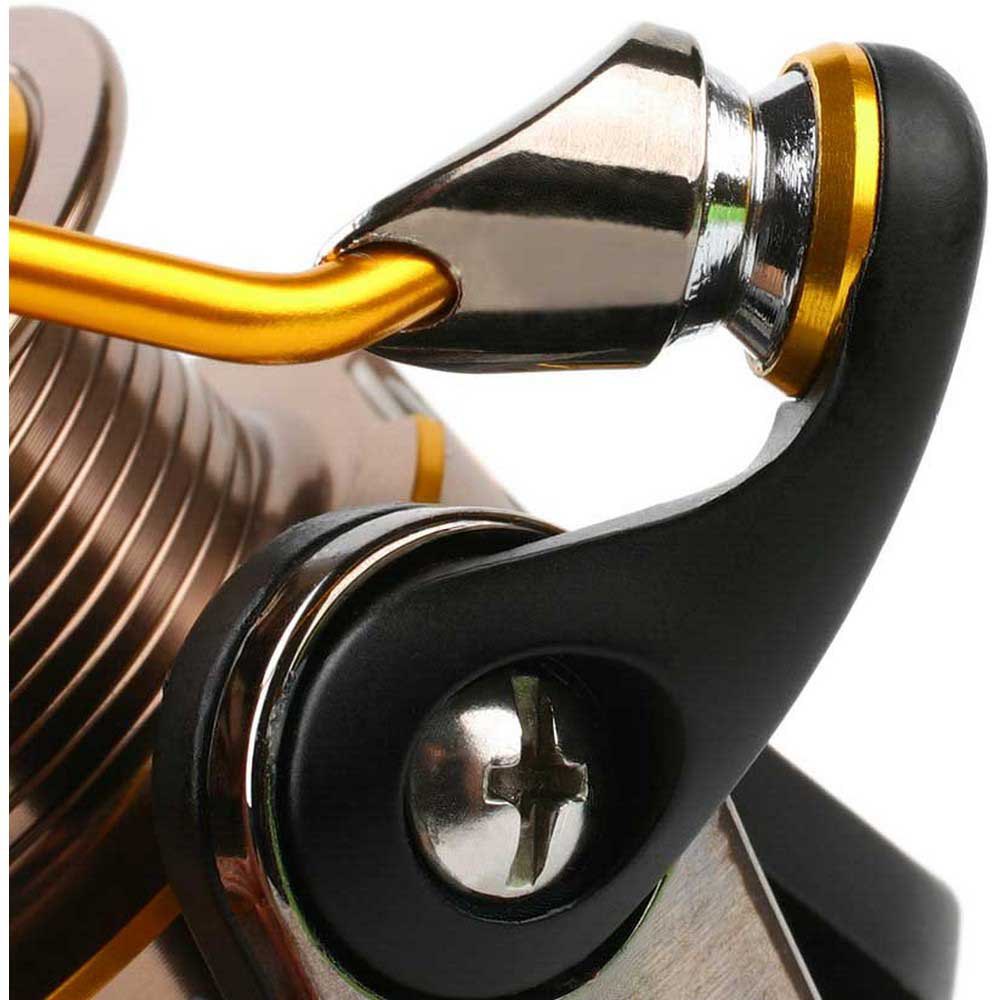 Купить Mikado KDA141-3007FD Golden Eye FD BZS Спиннинговая Катушка Черный Black / Gold 3000  7ft.ru в интернет магазине Семь Футов